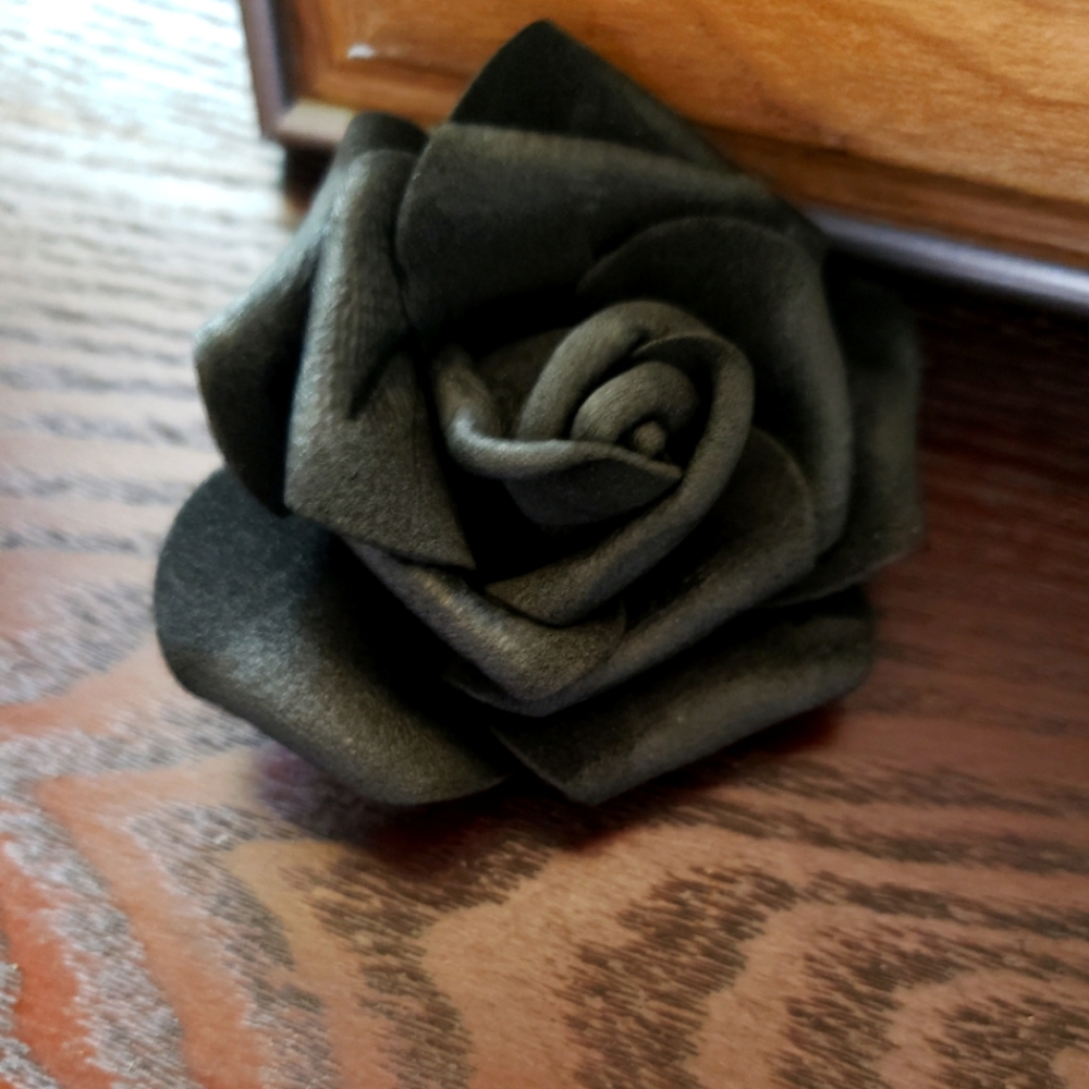 Black rose flowers